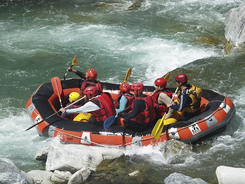 rafting